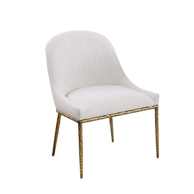 Balvi Side Chair, Matte Gold