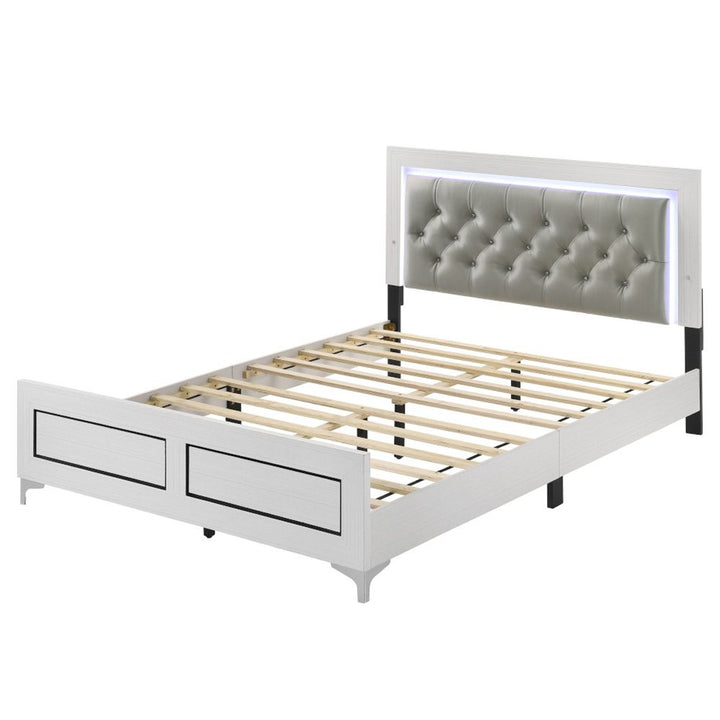 Casilda Queen Bed W/Led – view 2