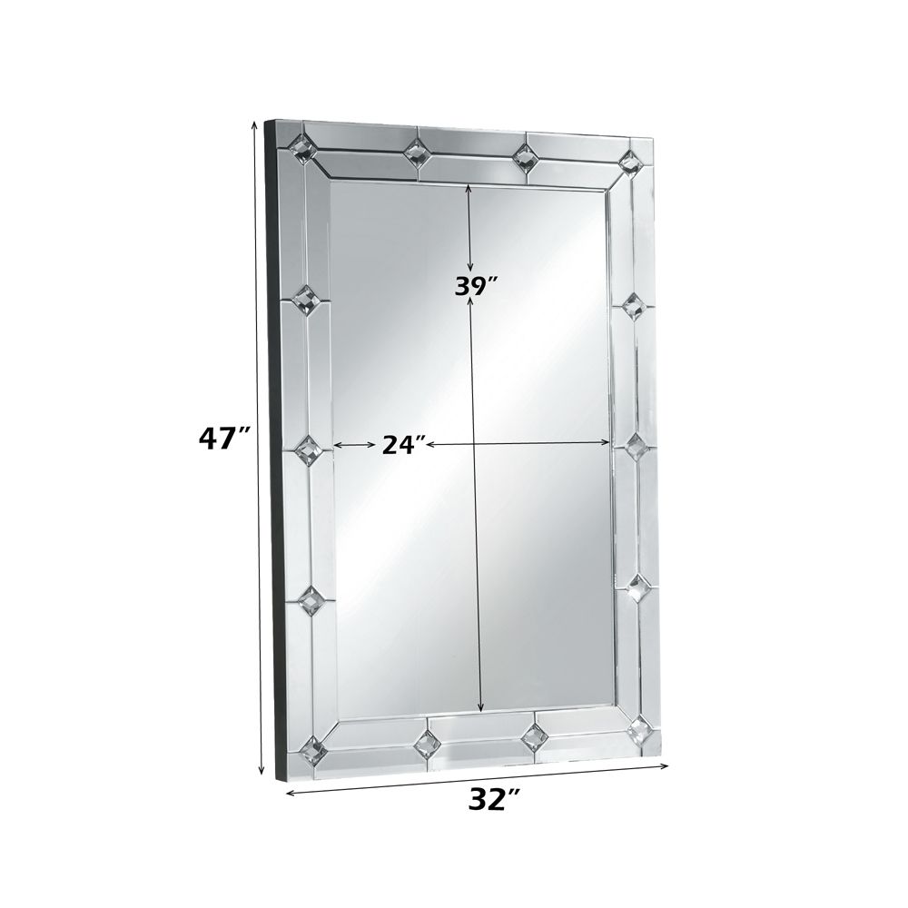 Hessa Accent Mirror – dimensions diagram