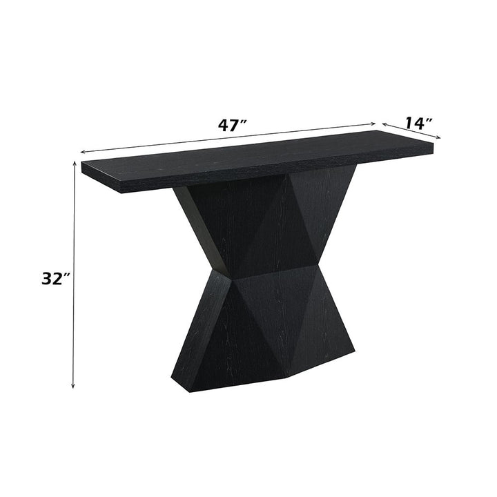 Dara Console Table – dimensions diagram