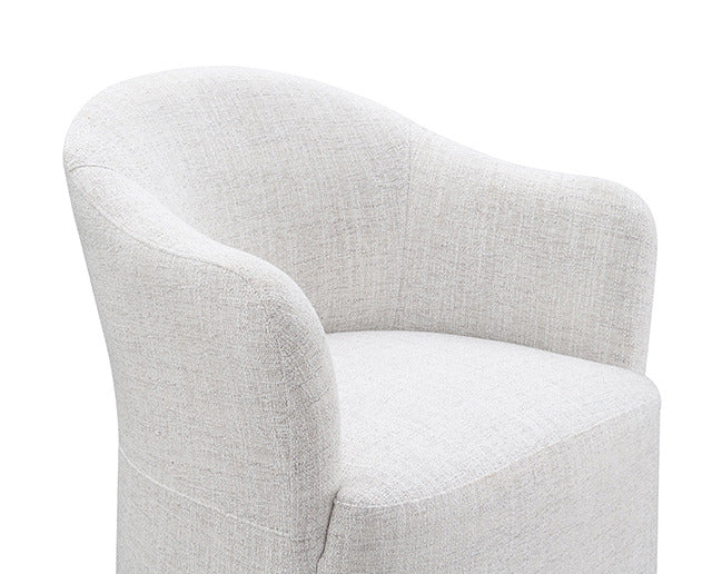 Sema Arm Chair, Pristine White - view 3