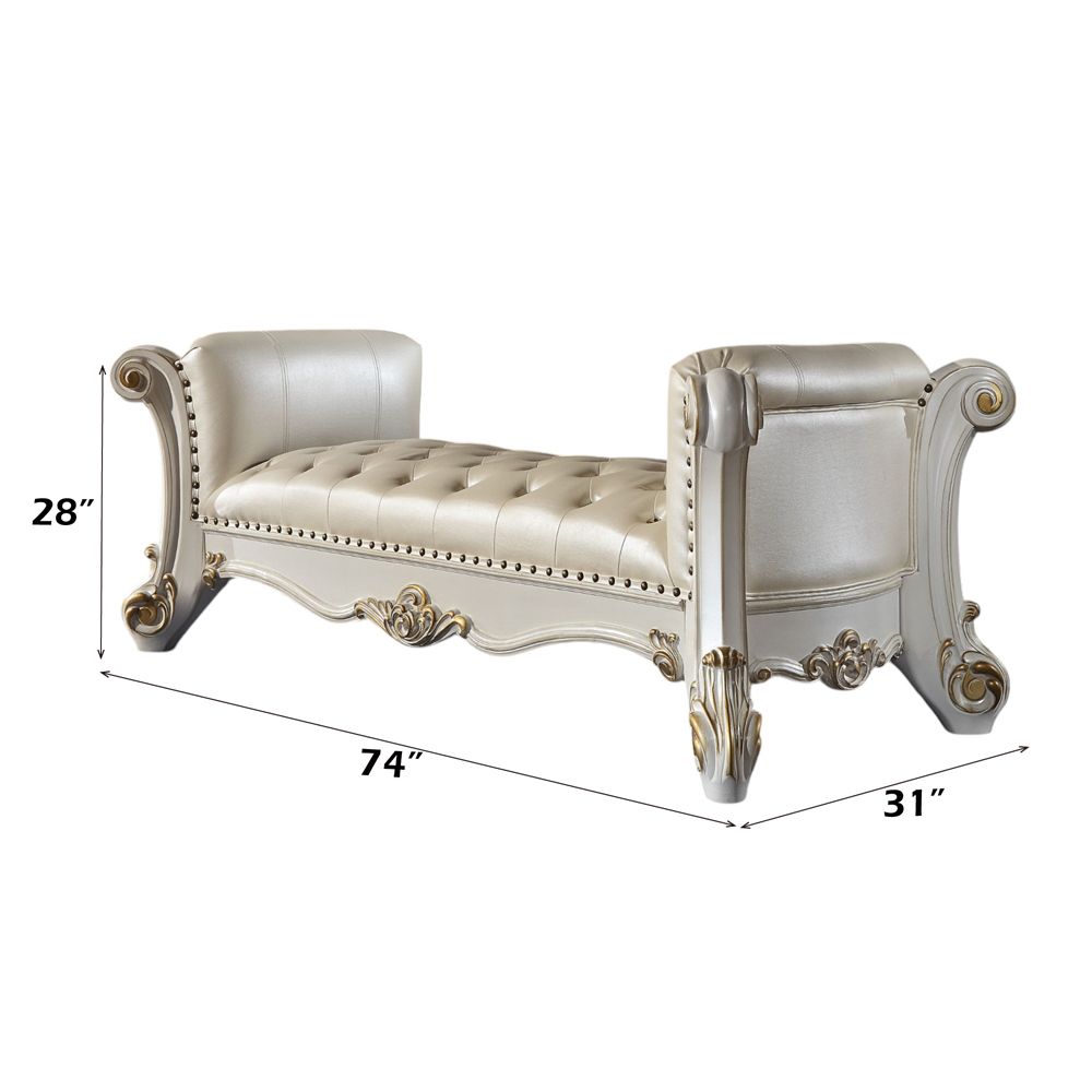 Vendome Bench – dimensions diagram