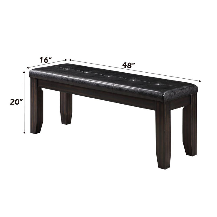 Urbana Bench – dimensions diagram