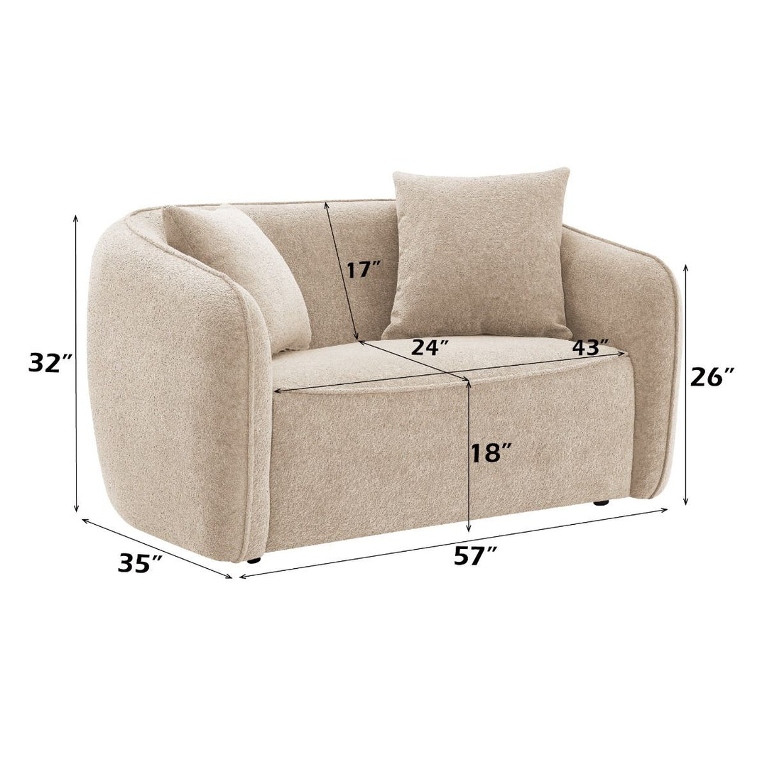 Keith Loveseat w/2 Pillows – view 9