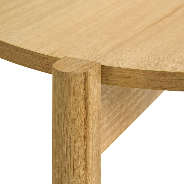 Hyde Round End Table, Natural - view 6