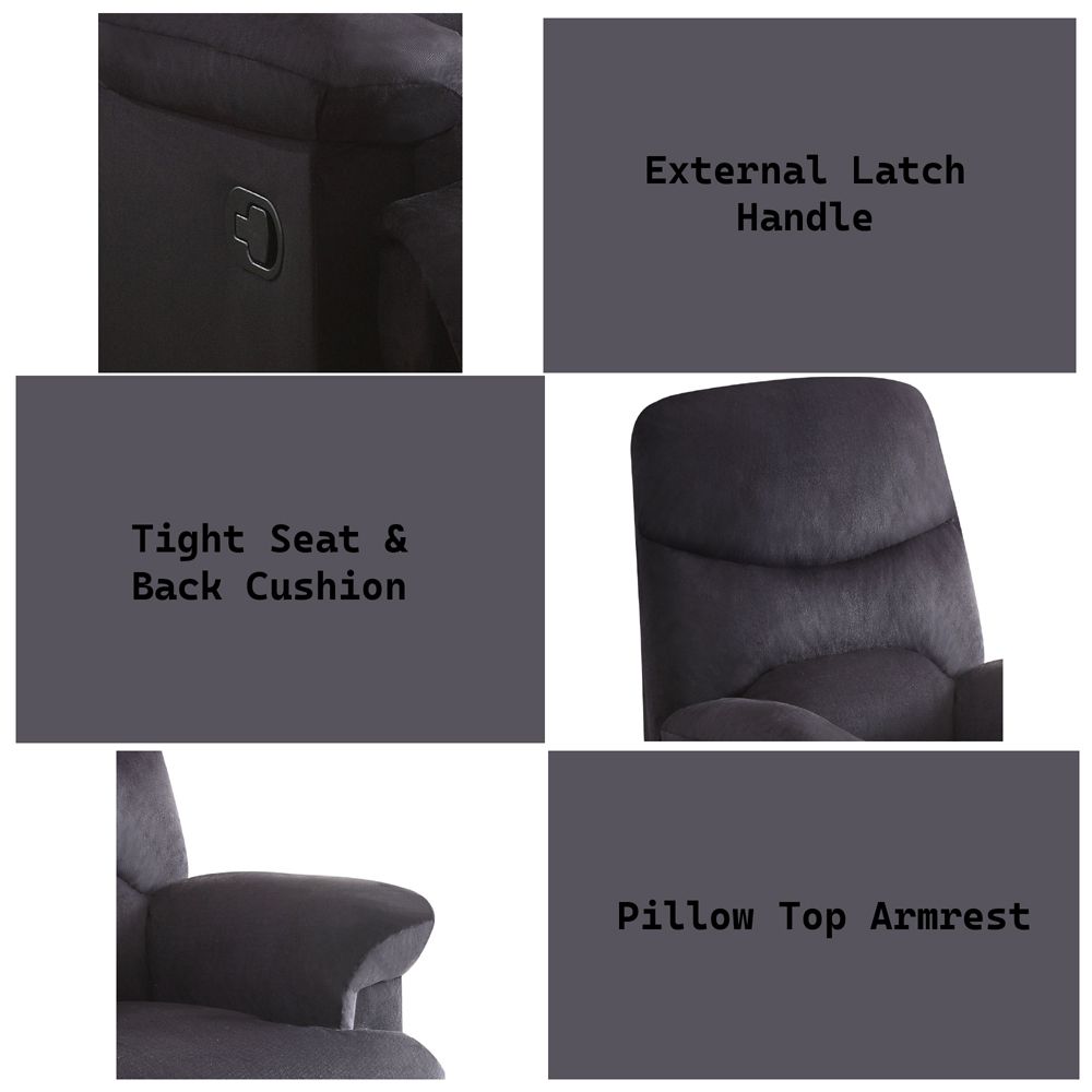 Arcadia Motion Recliner – features callout