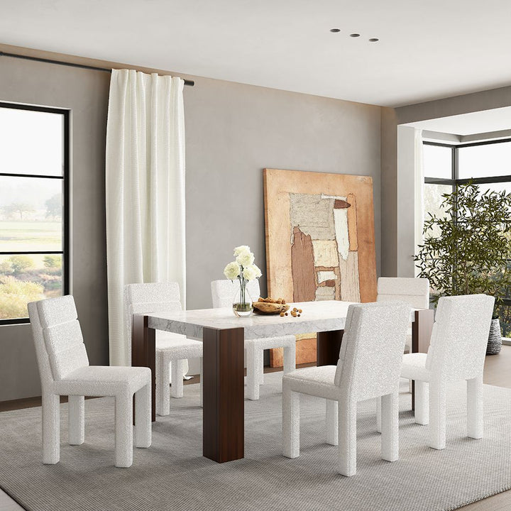 Hettie Dining Table W/Engineeed Stone Top – view 7