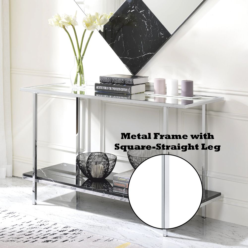 Angwin Console Table – features callout