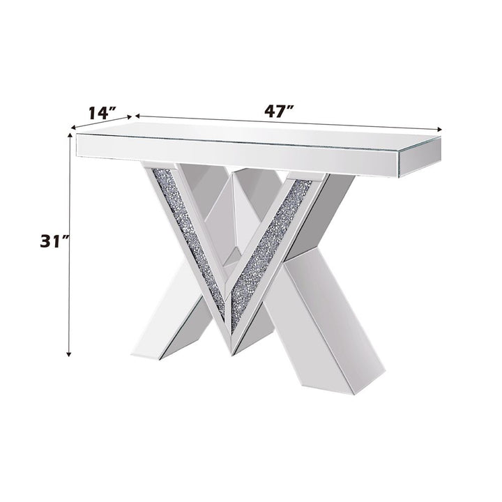 Noralie Console Table – dimensions diagram