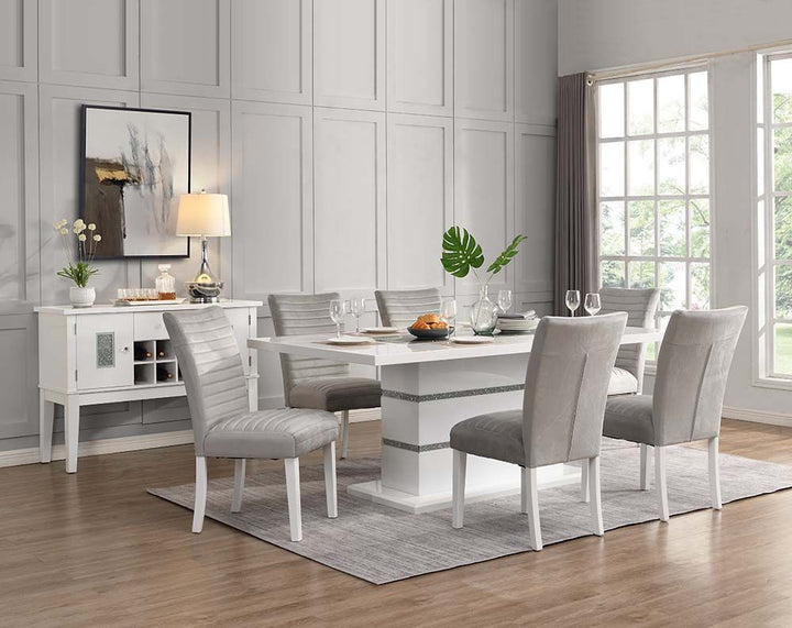 Elizaveta Dining Table W/Pedestal Base – view 5