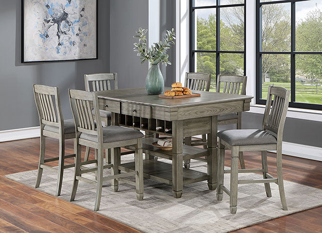 Anaya 7 Pc Counter Ht Table Set - view 2