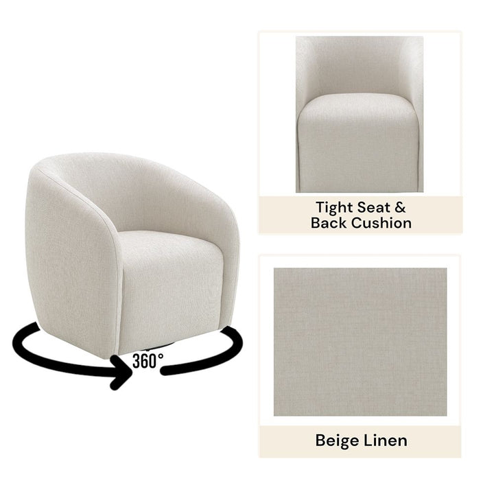 Etienne Chair w/Swivel – view 6