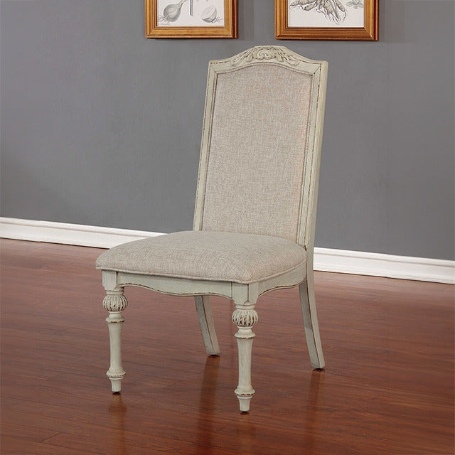 Arcadia Side Chair, Antique White