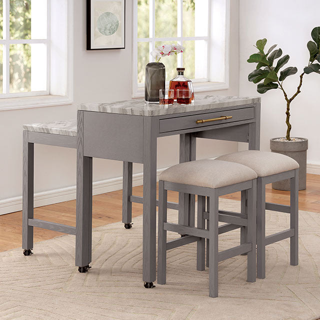 Whitehall 5 Pc Counter Ht Table Set - view 2