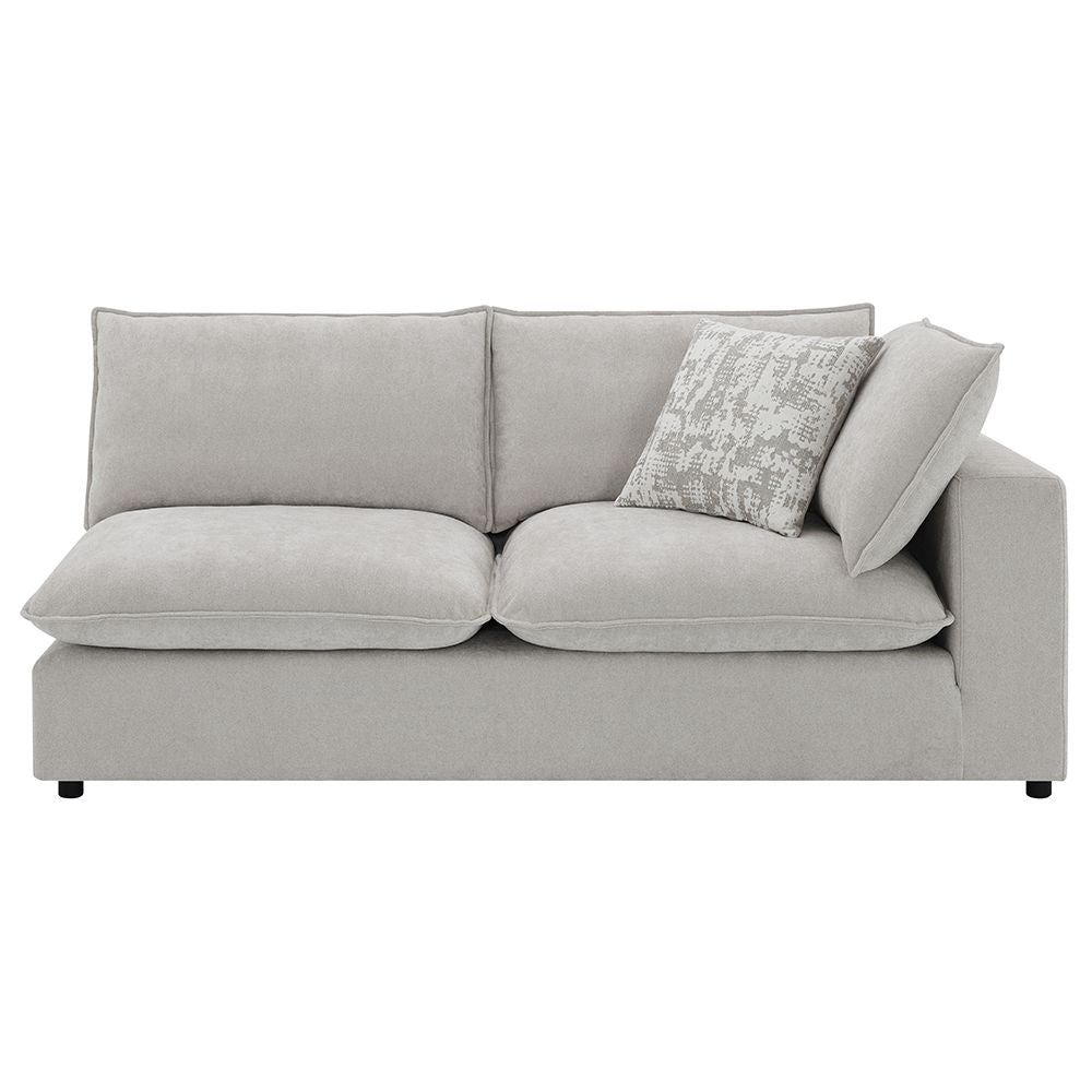 Marisa Modular Right Facing Loveseat with 2 Pillows