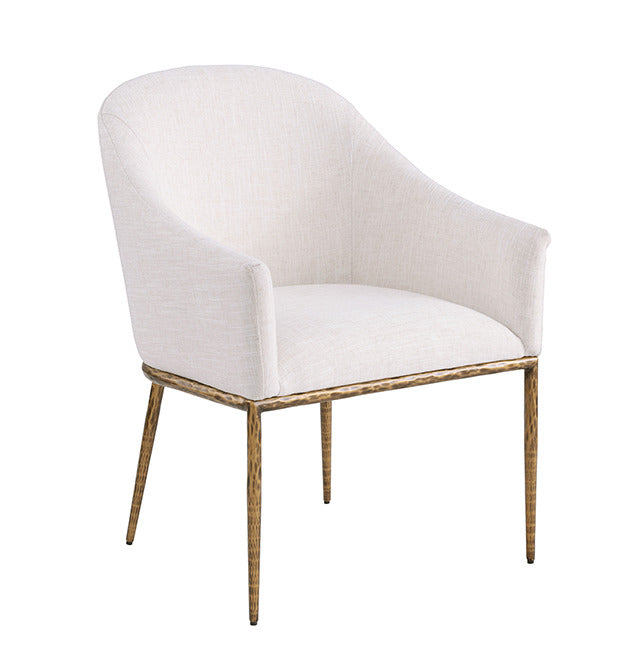 Balvi Arm Chair, Matte Gold