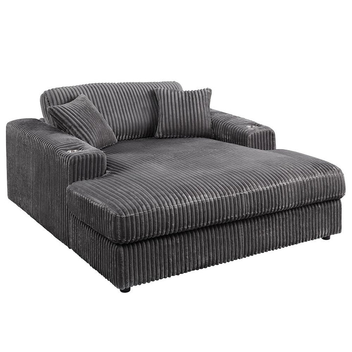 Hilde Chaise w/2 Pillows – view 3