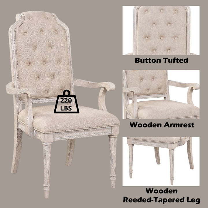Wynsor Arm Chair (Set-2) – features callout