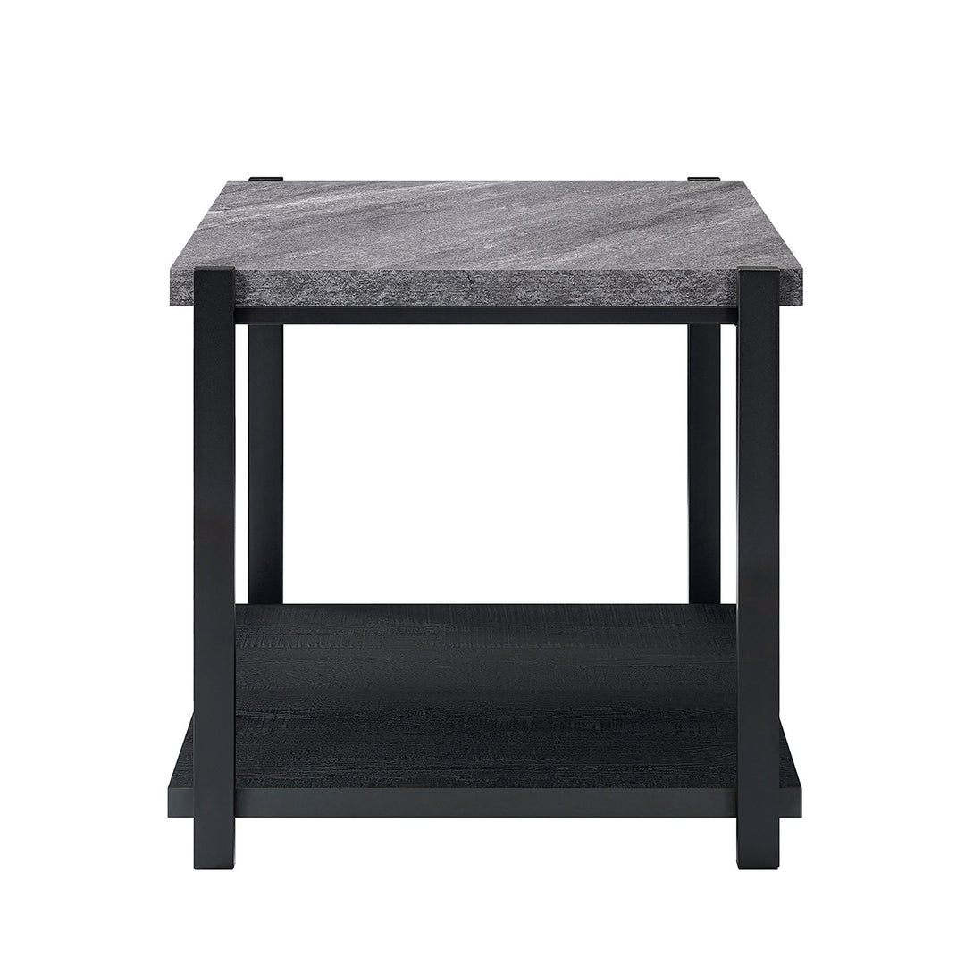 Linea  3 Pc Occasional Set- 1 Coffee & 2 End Tables-Dk Gray F