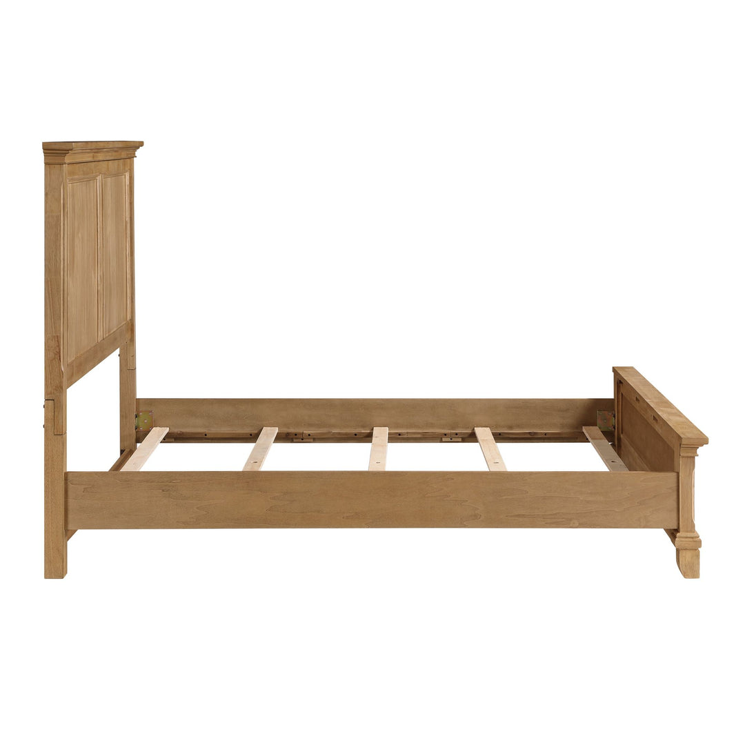 Sunstone 6/6-5/0 Ek/q Panel Side Rails-Honey