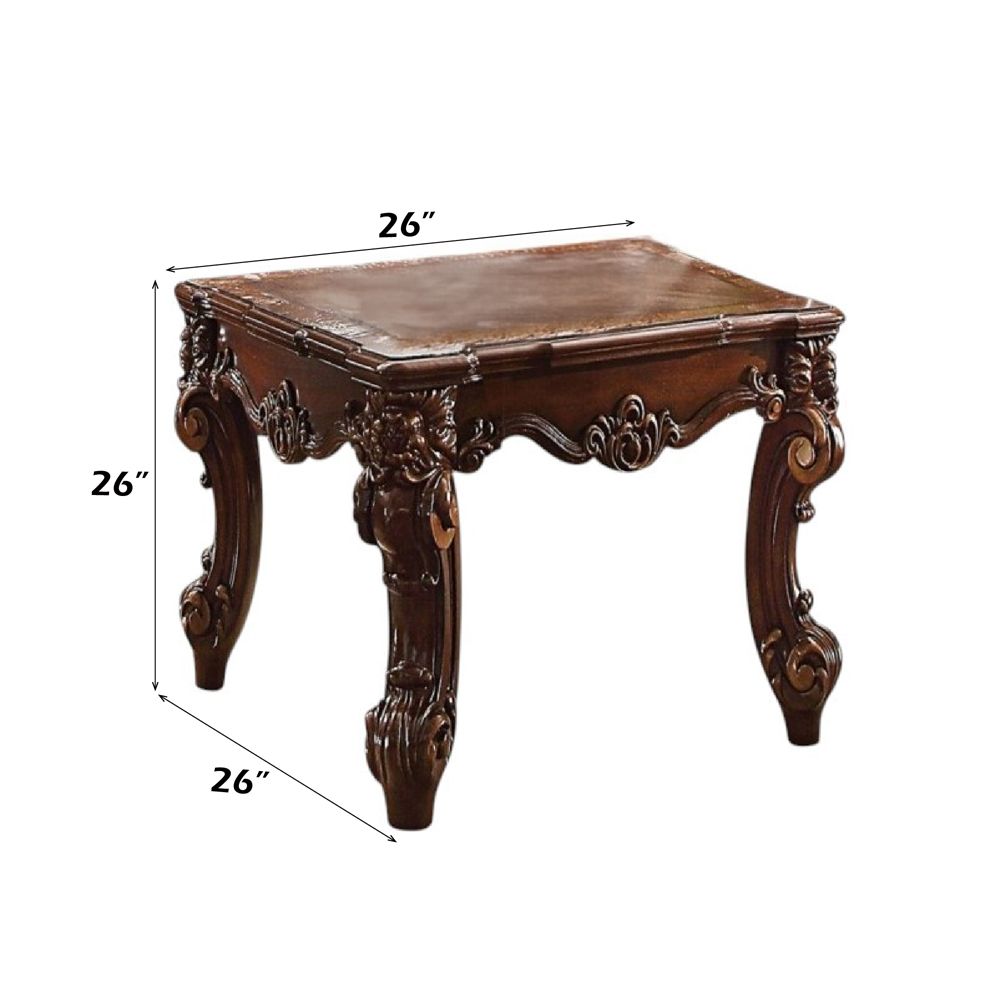 Vendome II End Table – dimensions diagram