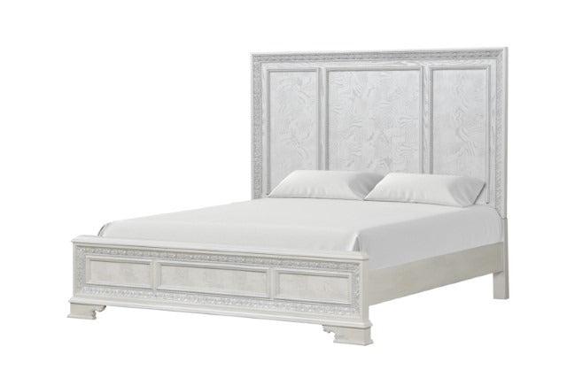 Stella Mia Bed, Creamy White
