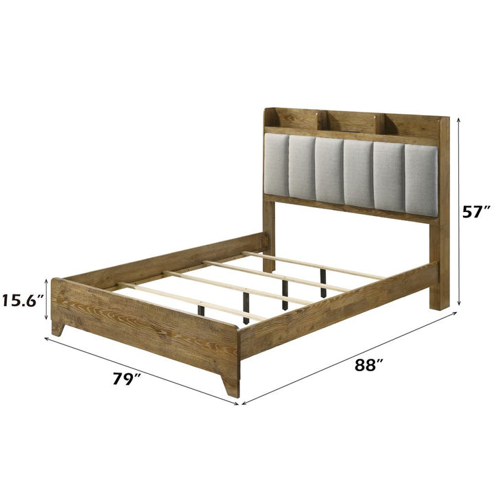 Garcia Eastern King Bed with USB