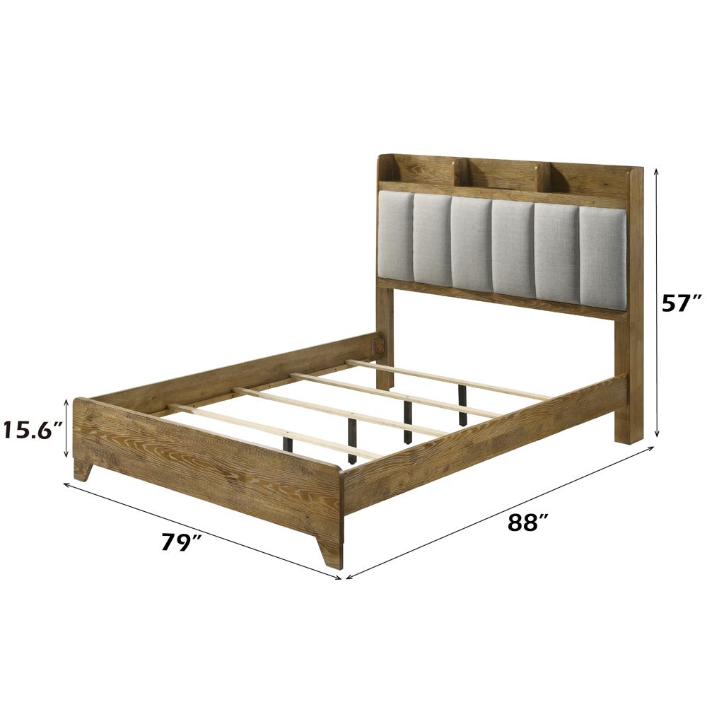 Garcia Eastern King Bed with USB