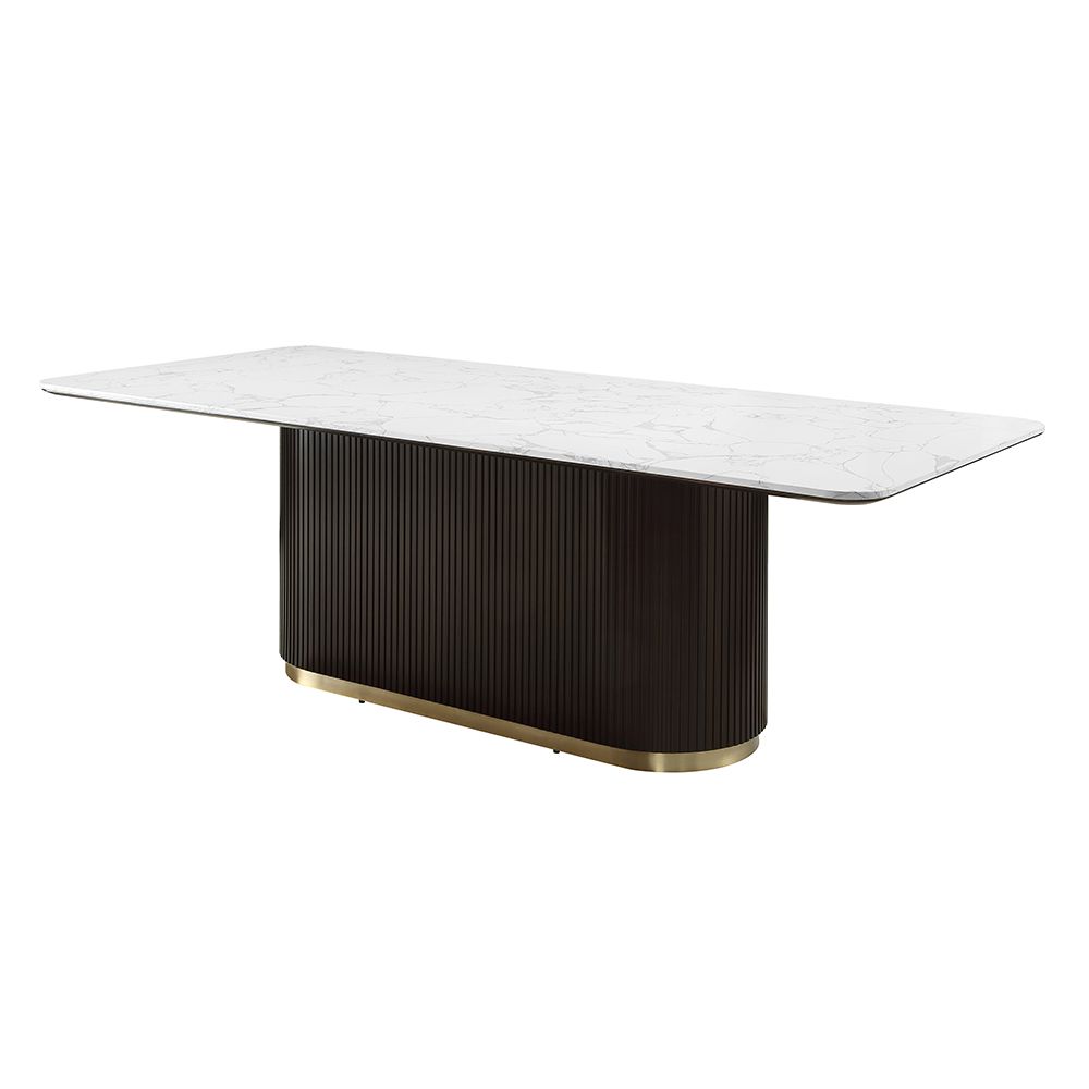 Clayten Dining Table w/Marble Top – view 3
