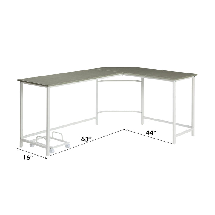 Bambina Computer Desk – dimensions diagram