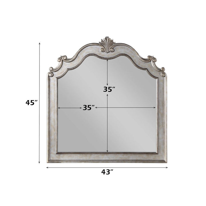 Esteban Mirror – dimensions diagram