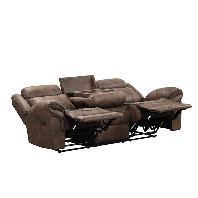 Agata Manual Sofa, Brown - view 2