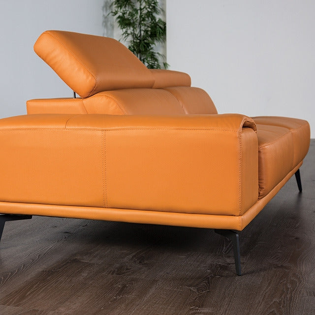 Vadso Sectional, Left Chaise, Tangerine - view 6