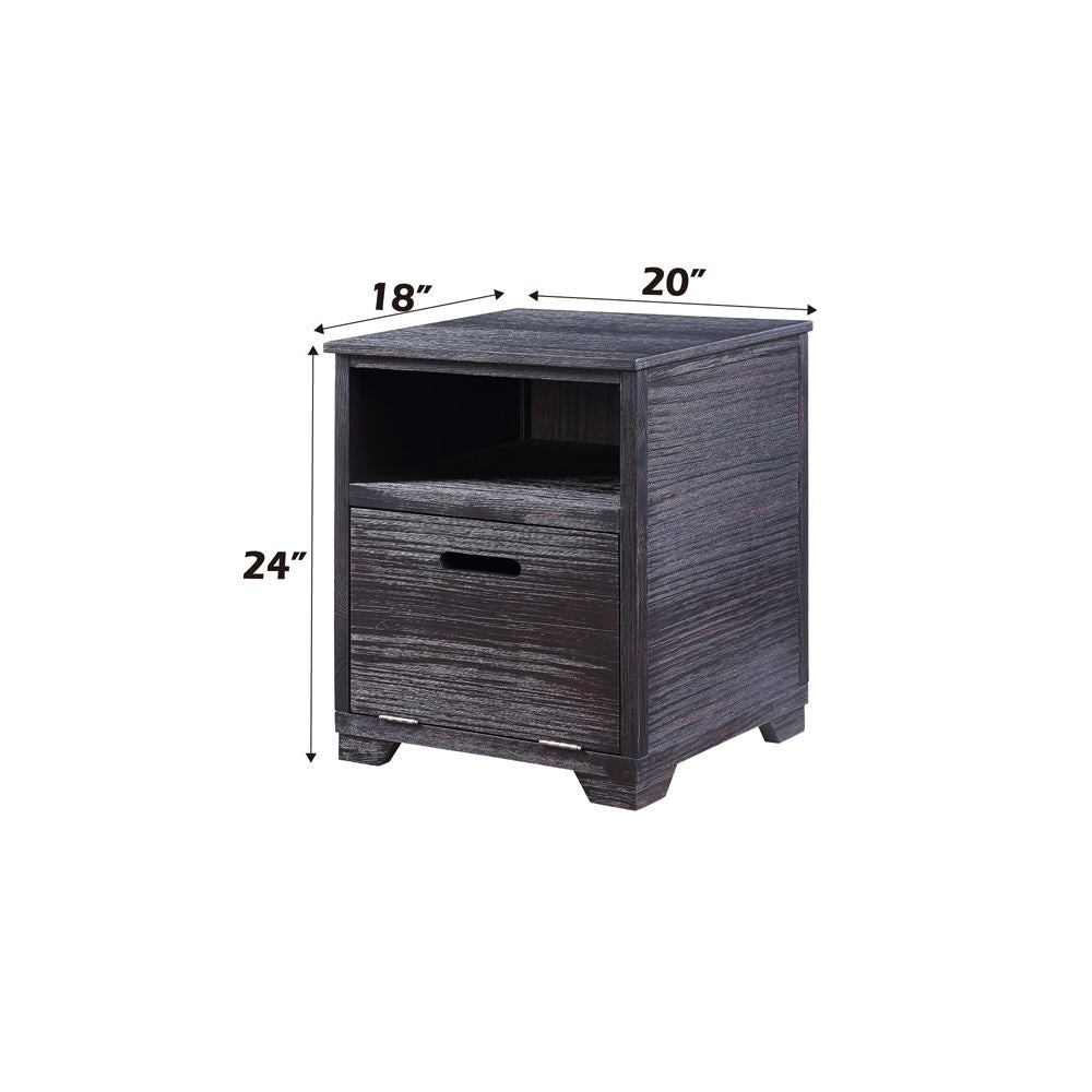 Kamilia End Table – dimensions diagram