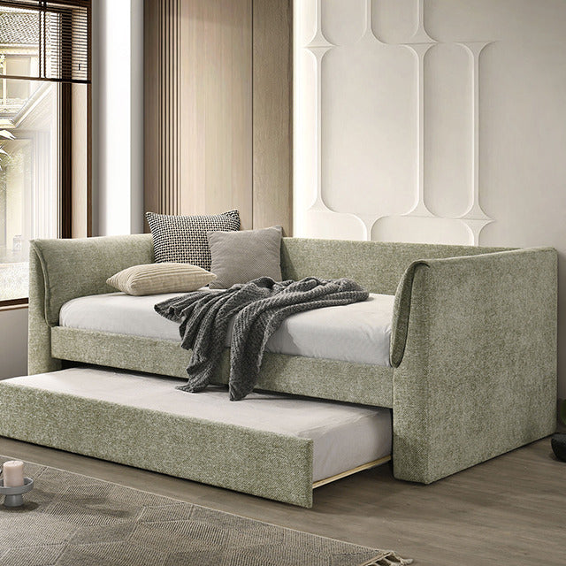 Upney Twin Daybed W/ Trundle, Light Green - view 3