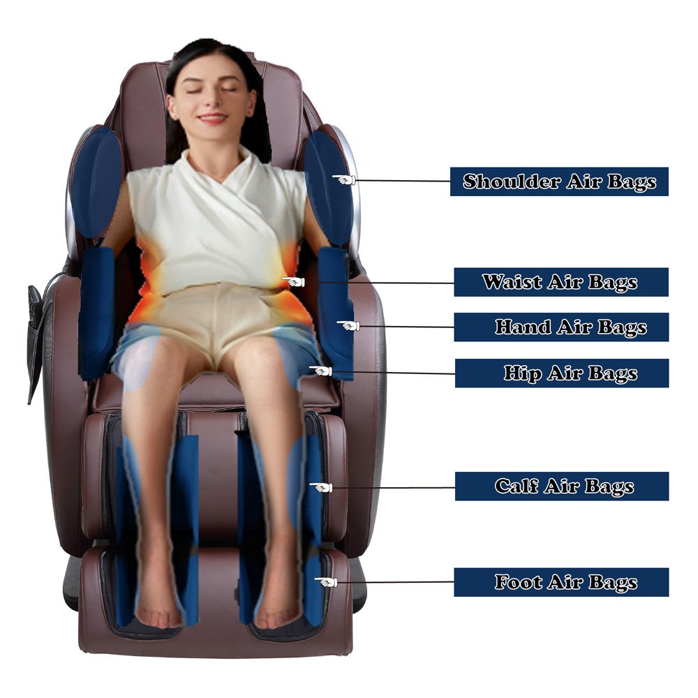 Pacari Massage Chair – features callout