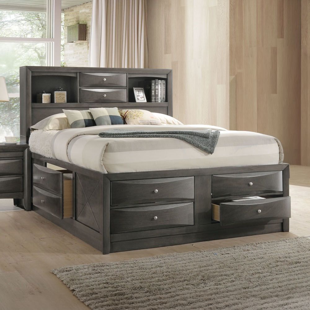 Ireland Queen Bed W/Storage