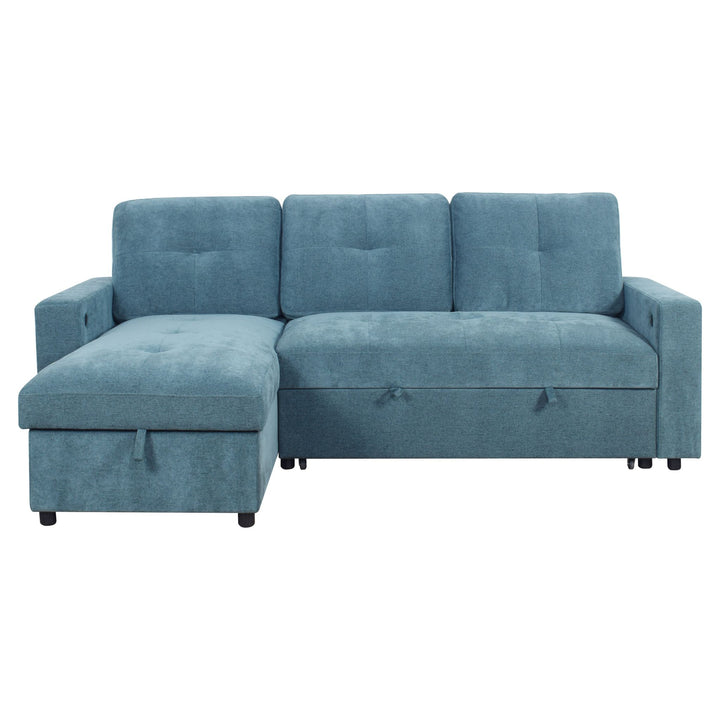 Greer Loveseat W/ Pop-Up Sleeper-Green