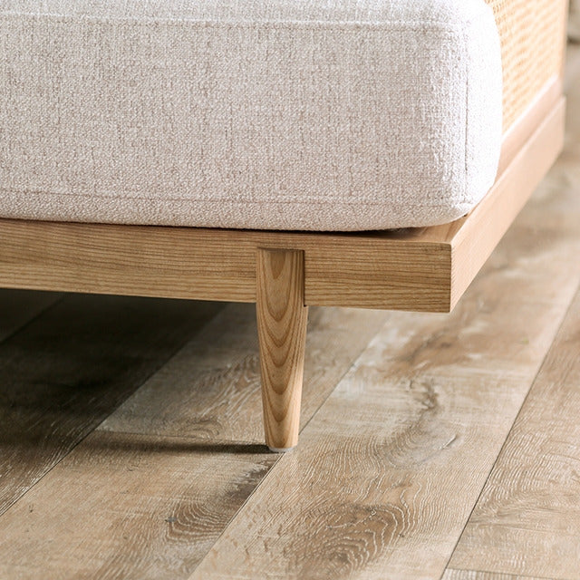 Alesund Loveseat, Light Oak/Beige - view 5