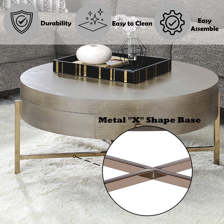 Weyton Coffee Table – features callout