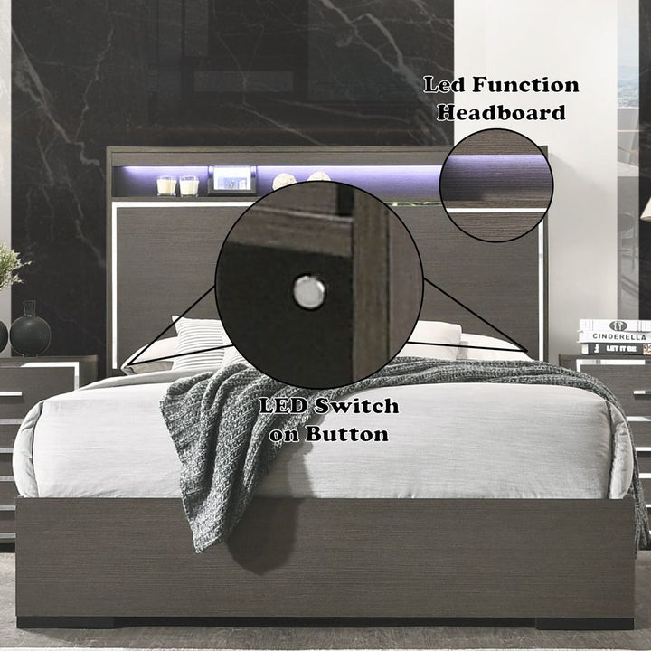 Escher Eastern King Bed