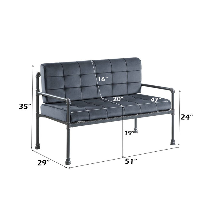 Brantley Loveseat – dimensions diagram