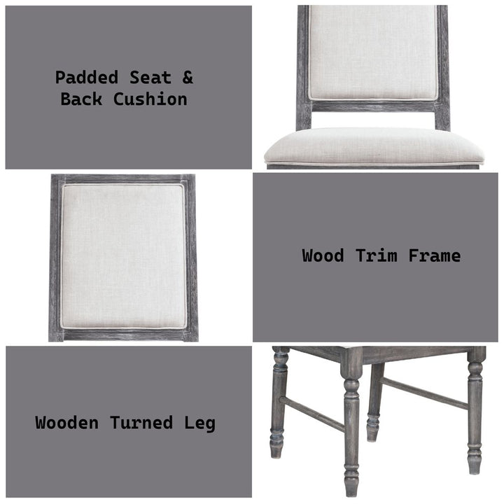Leventis Side Chair (Set-2) – features callout