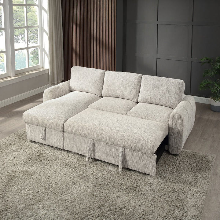 Nuriel Reversible Sectional Sofa w/Sleeper &amp; Storage – view 2