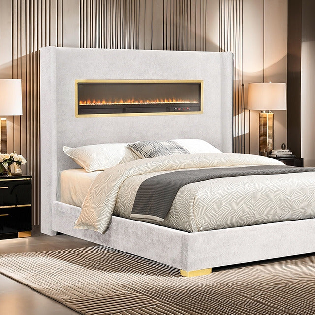 Danvers Bed, White