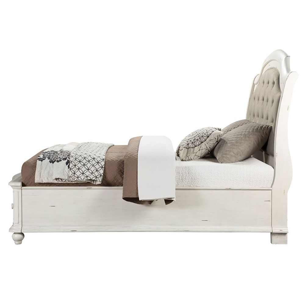 Jaqueline Queen Bed W/Storage – view 4