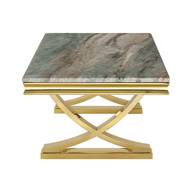 Wettingen Coffee Table, Gold/Green - view 2