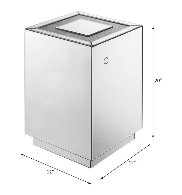 Nowles Accent Table W/Led – line drawing