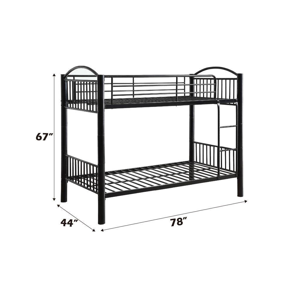 Cayelynn Twin/Twin Bunk Bed – dimensions diagram