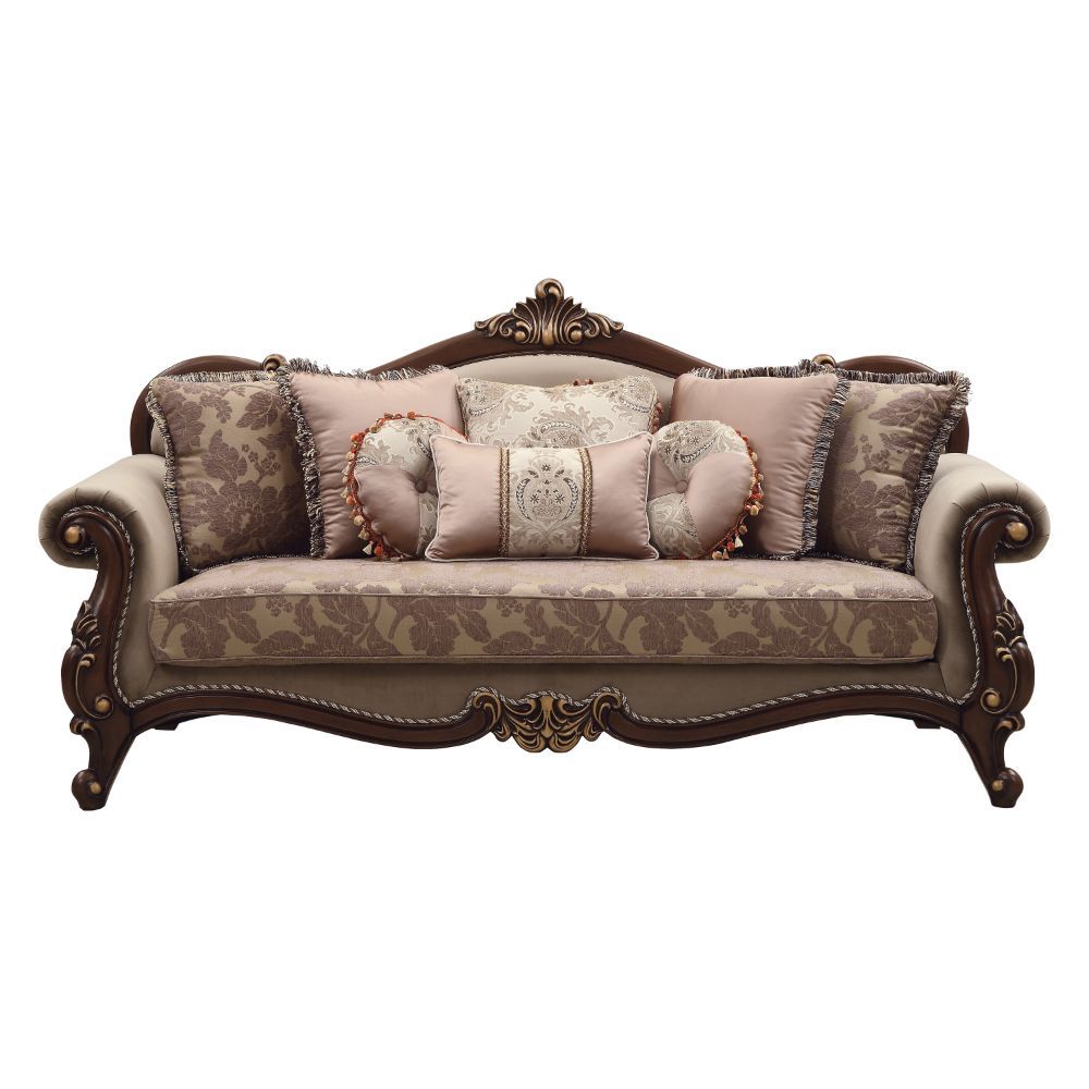 Mehadi Sofa with 8 Pillows